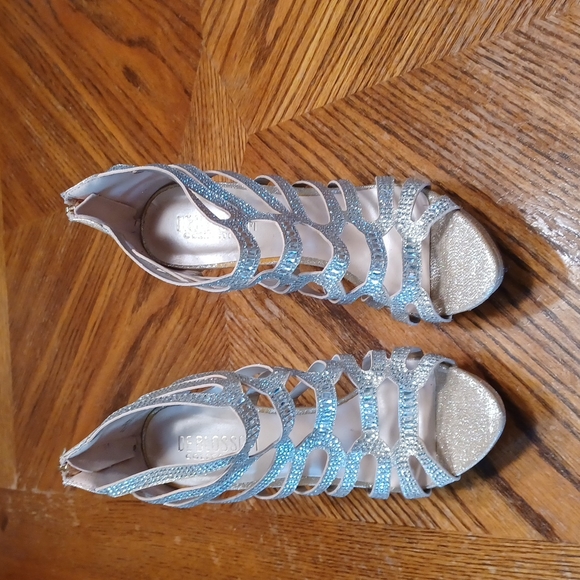 DE BLOSSOM PLATFORM HEELED SANDALS. - Picture 2 of 11